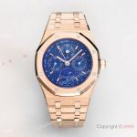 BBR Factory Replica Audemars Piguet Perpetual Calendar 41mm Watch in Swiss 9015 Rose Gold-coated Case